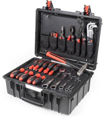 Wiha Basic Set L Mechanic Gereedschapskoffer 40-delig, Doe-het-zelf en Verbouw, Gereedschap | Handgereedschap, Verzenden, Nieuw