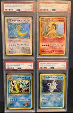 Pokémon - 4 Graded card Typhlosion PSA 8 + Dark Dragonite, Nieuw
