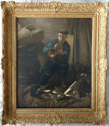 Heinrich Maarten Krabbe (1868-1931) Attrib.to - De, Antiek en Kunst, Kunst | Schilderijen | Klassiek