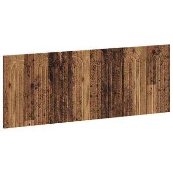 vidaXL Wandgemonteerd Hoofdeinde ALKMAAR Oud hout Bewerkt, Verzenden, Nieuw, Bruin, Hout