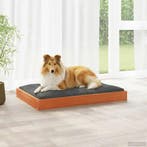 vidaXL Hondenbed Wasbruin 92 x 64 x 9 cm Massief Vurenhout, Verzenden, Nieuw