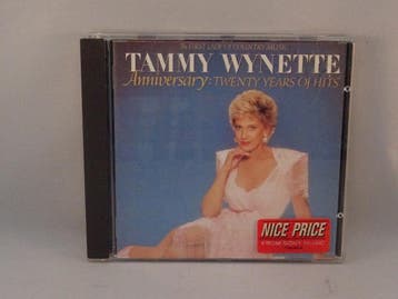 Tammy Wynette - Anniversary twenty years of hits, Ophalen of Verzenden, Zo goed als nieuw