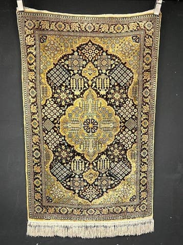 Ghoum Seide - Tapijt - 140 cm - 85 cm, Huis en Inrichting, Stoffering | Tapijten en Kleden, Nieuw