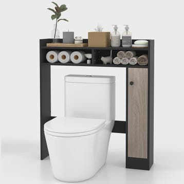 Toiletkast - Vrijstaande Badkamerkast met Verstelbare Planke, Huis en Inrichting, Badkamer | Badkamermeubels, Verzenden, Nieuw