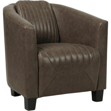 Leren fauteuil Press Special - Vintage Elephant, Nieuw, Ophalen of Verzenden, Eigentijds, Klassiek, Retro, Romantisch, Vintage