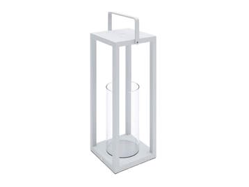 Suns Candle Luca 20x21,5x58cm mat wit aluminium - Decoratie, Huis en Inrichting, Nieuw