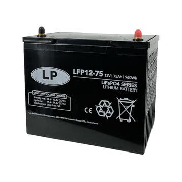 Landport LFP V12-75 12 volt 960 Wh Lithium LiFePo4 accu, Ophalen of Verzenden, Nieuw