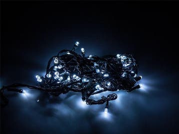 LED Kerstboom Twinkle verlichting - 100 LED - Koud wit, Ophalen of Verzenden, Nieuw