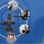 Mini Hometrainer –Pedaaltrainer met Weerstand en LCD-Display, Verzenden, Nieuw