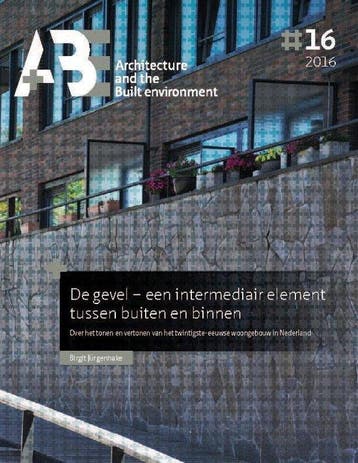 9789492516169 de Gevel - Een Intermediair Element Tussen ..., Verzenden, Nieuw, Birgit Jurgenhake
