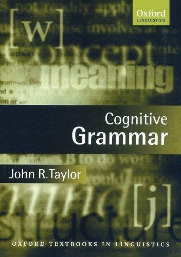 Cognitive Grammar 9780198700333 John R. Taylor, Boeken, Taal | Engels, Gelezen, Verzenden
