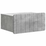 vidaXL Wandbeugel Bedkast Betongrijs 49 x 34,5 x 24 cm, Huis en Inrichting, Minder dan 45 cm, Verzenden, Nieuw, Minder dan 55 cm