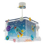 Blauwe kinderkamer hanglamp, Raket, Ophalen of Verzenden, Nieuw