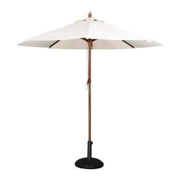 Bolero ronde parasol creme 2,5 meter, Verzenden, Nieuw in verpakking