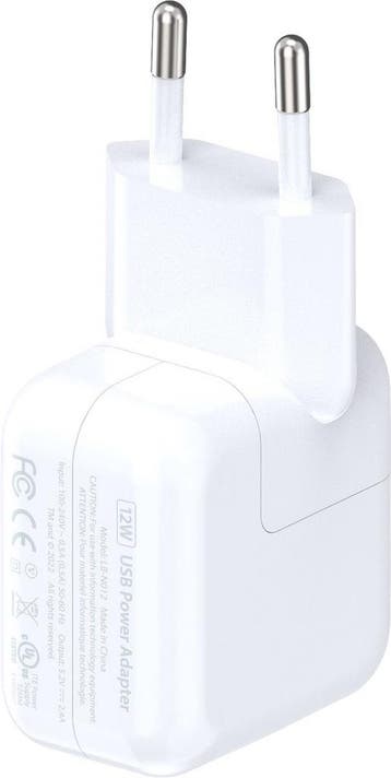 Oplader – Geschikt voor iPad – 12W 2.4A USB Adapter –, Ophalen of Verzenden, Nieuw