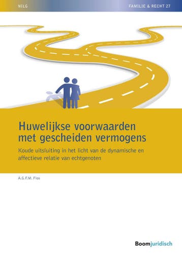 Huwelijkse voorwaarden met gescheiden vermogens / NILG -, Verzenden, Zo goed als nieuw, A.G.F.M. Flos