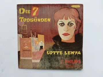 Lotte Lenya - Die 7 Todsünden (LP), Ophalen of Verzenden, Zo goed als nieuw