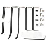 Fiat 500c bagagerek/drager Bevestigingsset   Chroom, Ophalen of Verzenden