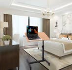 Verrijdbaar Laptopbureau – Verstelbaar en 360° Draaibaar, Verzenden, Nieuw