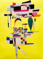 Wassily Kandinsky (1866-1944) (after) - Yellow Painting,