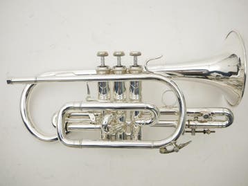 Gebruikte Cornet Bach Stradivarius Model 184S met trigger, Muziek en Instrumenten, Ophalen of Verzenden, Gebruikt
