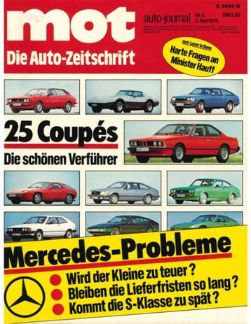 1979 MOT AUTO JOURNAL MAGAZINE 09 DUITS, Nieuw, Author