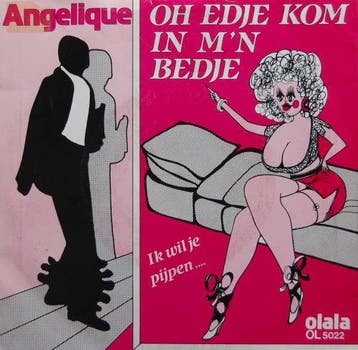 vinyl single 7 inch - Angelique - Oh Edje Kom In Mn Bedje, Verzenden, Zo goed als nieuw, 7 inch, Pop