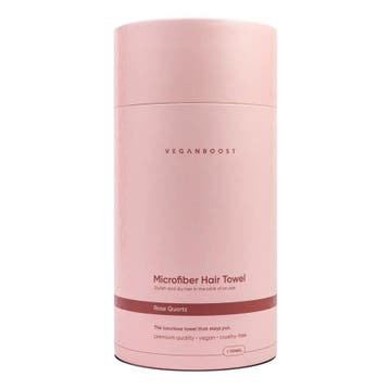 Veganboost  Hair Towel  Rose Quartz, Verzenden, Nieuw
