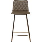 Set van 10 Leren barkrukken Catch laag - Granada Ash, Ophalen of Verzenden, Nieuw, Leer