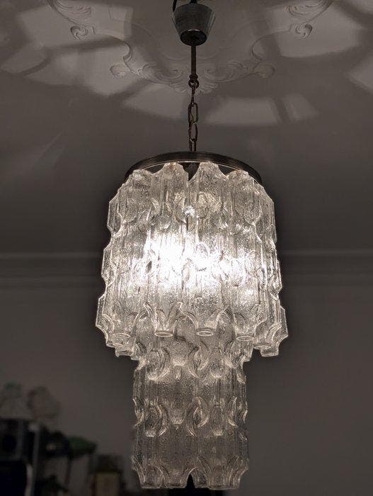 Kroonluchter - Glas, Antiek en Kunst, Antiek | Lampen