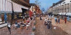 Francesco Tammaro (1939) - Street of old Paris - Belle
