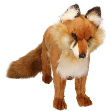 Hansa vos knuffel - pluche - 40 cm - realistisch, Verzenden, Nieuw