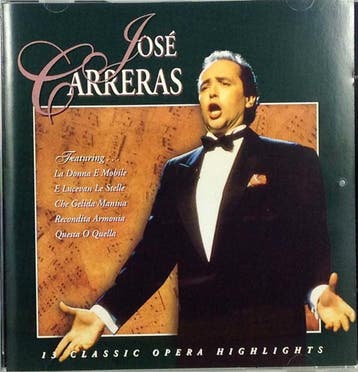 José Carreras - 13 Classic Opera Highlights, Ophalen of Verzenden, Gebruikt
