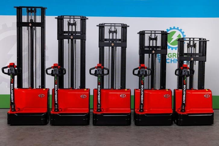 EP | Elektrische Stapelaar | 1.500 kg | Duplex | vanafprijs:, Zakelijke goederen, Machines en Bouw | Heftrucks en Intern transport