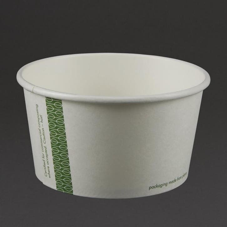 Vegware composteerbare bakjes 35cl (500 stuks), Huis en Inrichting, Keuken | Keukenbenodigdheden, Verzenden