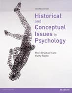 9780273743675 Historical  Conceptual Issues in Psychology, Boeken, Verzenden, Zo goed als nieuw, Brysbaert, Marc