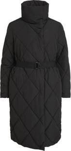 VILA - Maat 40 - VIWANAS QUILTED COAT/SU Dames Jas, Kleding | Dames, Jassen | Winter, Verzenden, Nieuw