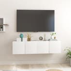vidaXL Tv-hangmeubelen 2 st 60x30x30 cm wit, Verzenden, Nieuw, 50 tot 100 cm, Minder dan 100 cm