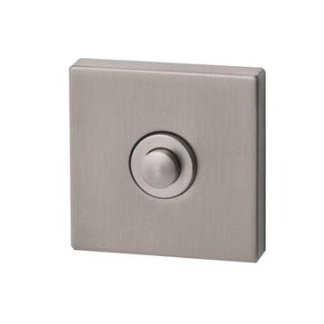 Beldrukker PBA vierkant - RVS, Verzenden, Nieuw