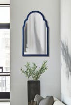 TANGER BLAUWE WANDSPIEGEL CM 47X1X80 ( BINNENSPIEGEL, Ophalen of Verzenden, Nieuw