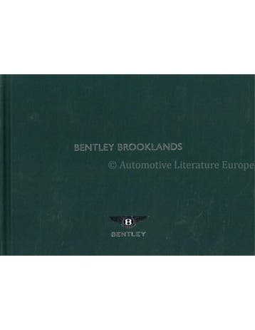 2007 BENTLEY BROOKLANDS HARDCOVER BROCHURE ENGELS, Nieuw, Author