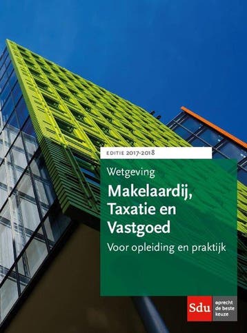 Educatieve wettenverzameling - makelaardij, Verzenden, Gelezen