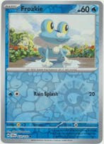 Froakie 039/142 Reverse Holo Stellar Crown, Ophalen of Verzenden, Nieuw, Losse kaart, Foil