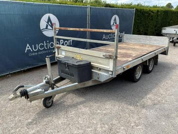 Veiling: Plateauwagen Saris C2700 2018, Auto diversen, Aanhangers en Bagagewagens, Ophalen, Gebruikt