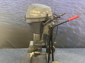 “Yamaha 9.9 pk | Buitenboordmotor | El start “, 5 tot 10 pk, Viertaktmotor, Ophalen of Verzenden, Zo goed als nieuw