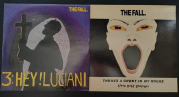 The Fall - 2 x 12 Maxi 45RPM records: Hey Luciani / Theres, Nieuw in verpakking
