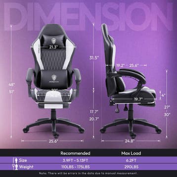 Ergonomische Bureaustoel -  Office Chair - Gamestoel - Volwa, Verzenden, Zo goed als nieuw