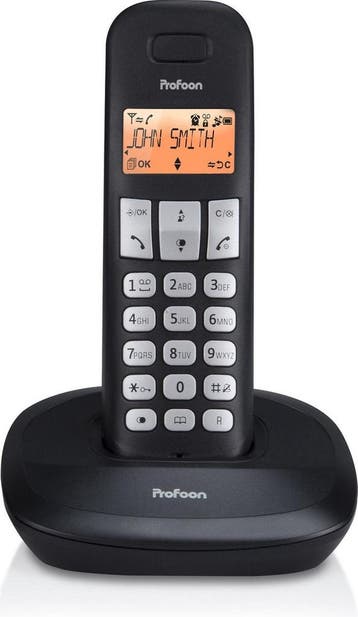 Huistelefoon senioren - Senioren telefoon - Vaste lijn - Zwa, Verzenden, Zo goed als nieuw