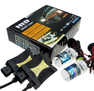 Xenon kit set verlichting H3 8000K 55W + ballast HID slim ca, Verzenden, Nieuw
