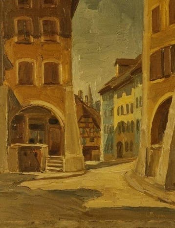 Louis Poupon (1907-1970) - Borgo